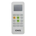 CHIQ air conditioning remote