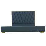 ANTRASIT BED WITH HEADBOARD | VARIETY - Image 3