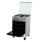 PREMIER GAS STOVE 24" 4 BURNERS WITH OVEN SS | EF-5857GH(SS) - Image 2