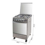 PREMIER GAS STOVE 24" 4 BURNERS WITH OVEN SS | EF-5857GH(SS) - Image 11