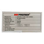 PREMIER GAS STOVE 24" 4 BURNERS WITH OVEN SS | EF-5857GH(SS) - Image 5