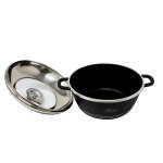 LOTUS ALUMINIUM POT WITH GLASS LID 30 CM | P113004 - Image 3