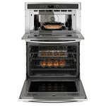 GE 30" BUILT IN DOUBLE CONVECTION OVEN | PT7800SHSS - Image 4