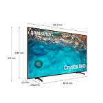 SAMSUNG 43" CRYSTAL UHD 4K (2022) SMART TV | UN43BU8000PXPA - Image 2