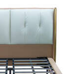 CREME BED WITH HEADBOARD | VARIETY - Image 4
