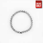 SILVER LARGE ROUND DIAMONDS BRACELET | 368754-1