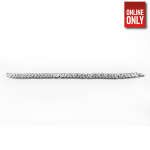 SILVER EXTRA LARGE OVAL DIAMOND BRACELET | 399753