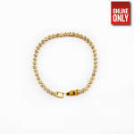 GOLD SMALL TENNIS DIAMONDS BRACELET | 422294-1
