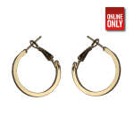 GOLD ROUND EXTRA SMALL SIMPLE EARRING | 422326-7