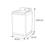 WINIA 19KG TOP LOAD AUTOMATIC WASHER | DWFH380RGE - Image 9