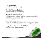 PANASONIC STEAM IRON GREEN | NI-E250TR - Image 2