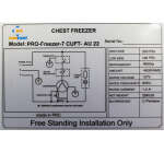 COMFORT 7CFT CHEST FREEZER GRAY | PRO-FREEZER-7CFT - Image 7
