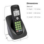 VTECH DECT 6.0 CORDLESS PHONE BLUE-WHITE BACKLIT DISPLAY | VG101-11 - Image 13