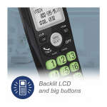 VTECH DECT 6.0 CORDLESS PHONE BLUE-WHITE BACKLIT DISPLAY | VG101-11 - Image 5
