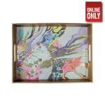 WOODEN TRAY COLORFUL SPLASH DESIGN | WT-COLSPLASH