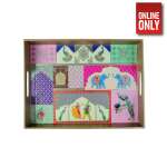 WOODEN TRAY INDIAN VARIETY DESIGN | WT-INDIAN