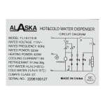ALASKA WATERDISPENSER ZWART YL1631S-B | YL1631S-B - Image 4