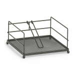 ZELLER NAPKIN HOLDER BLACK | 27422