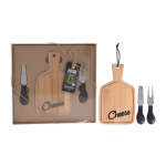 BAMBOO CHEESE PLATTER WITH 2 KNIVES | 278000490 - Image 4