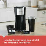 BLACK & DECKER SINGLE SERVE COFFEE MAKER | CM618 - Image 4