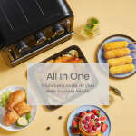 COMFEE' RETRO AIR FRYER TOASTER OVEN 7-IN-1 1250W, 14QT | CO-A101A - Image 5