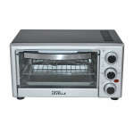 PREMIUM 0.5 CU.FT TOASTER OVEN, 1200W, SILVER | PTO142
