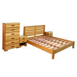 GREEN SILVER BALLI BEDROOM SET 180X200 HIGHBOY-2 NIGHTSTAND-BED | SILVERBALLI - Image 4