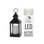 LANTERN WITH LED CANDLE 23CM | VER400002 - Image 2