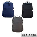 VINYL 18" TWO SIDE POCKET BACKPACK | VARIETY